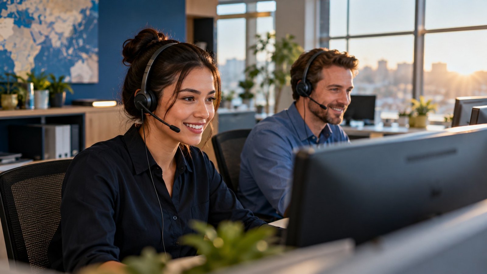 Illustrative dispatch coordinators supporting carrier operations